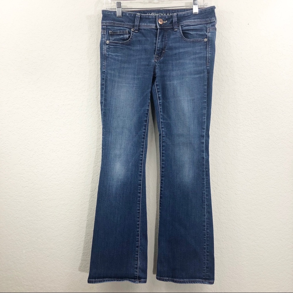 🌼American Eagle Kick Boot Jeans Size 4Short